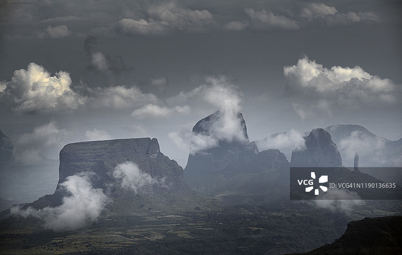 埃塞俄比亚锡门山国家公园景观图片素材