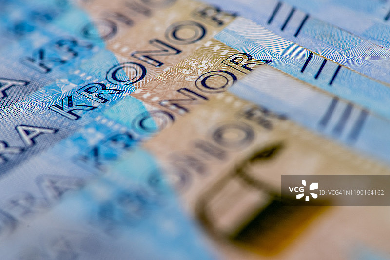 瑞典克朗纸币图片素材