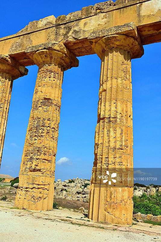 塞利农特考古公园图片素材