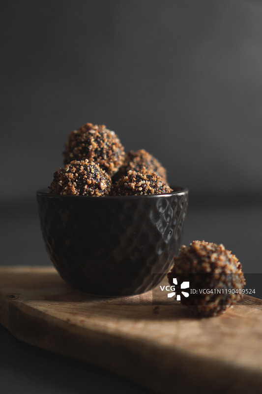 巧克力球图片素材