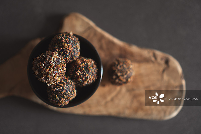 巧克力球图片素材