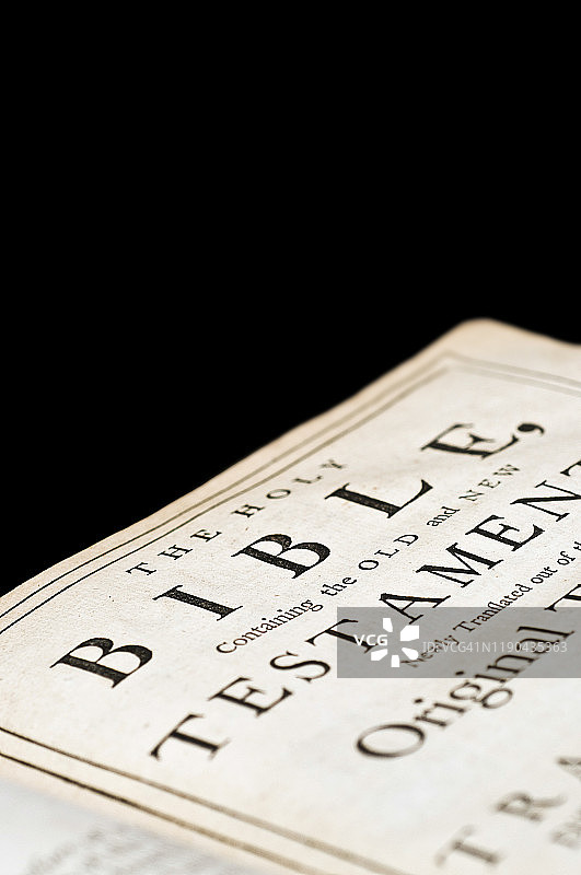 复古圣经图片素材