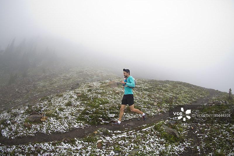 加拿大的越野跑图片素材