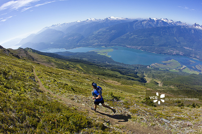 加拿大的越野跑图片素材