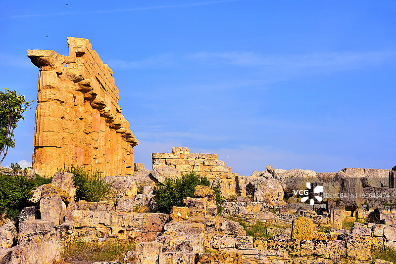 塞利农特考古公园图片素材