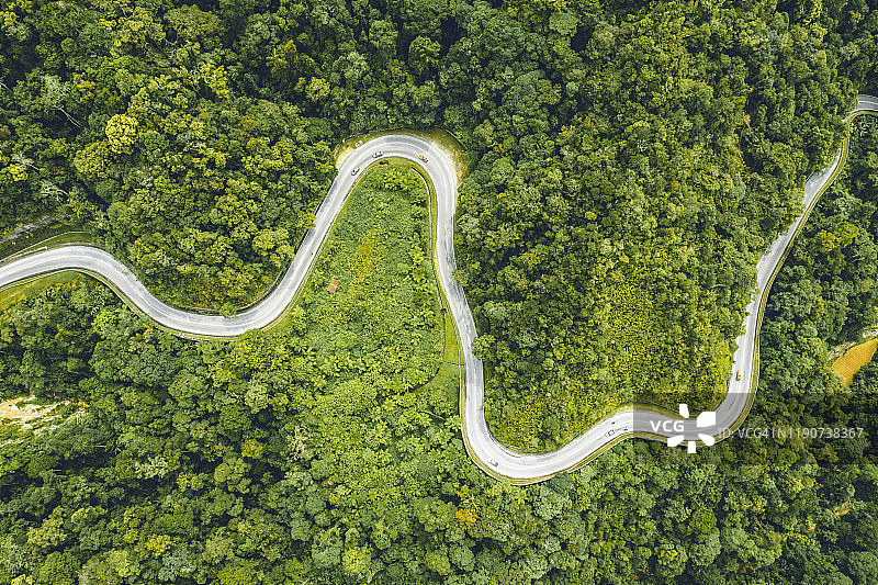 马来西亚雨林航拍图片素材