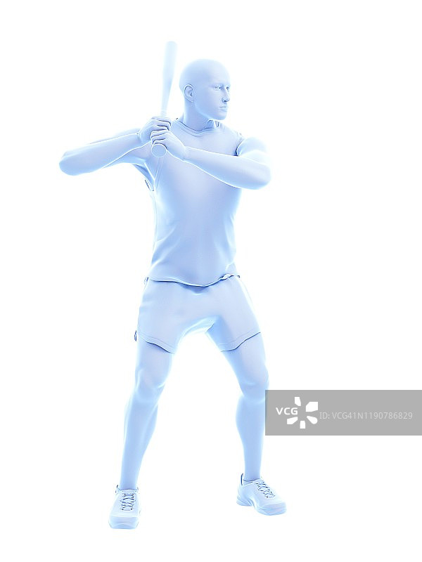 棒球运动员插画图片素材