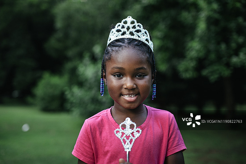 黑色的小公主图片素材