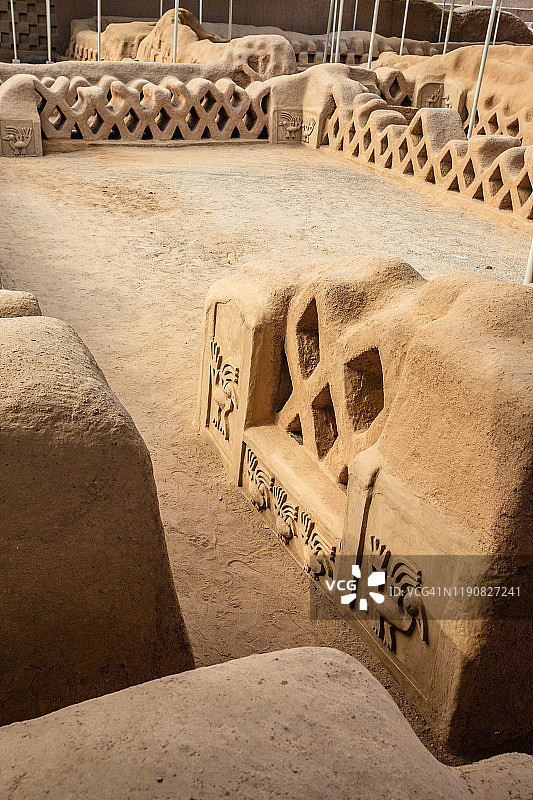 秘鲁昌昌考古遗址图片素材