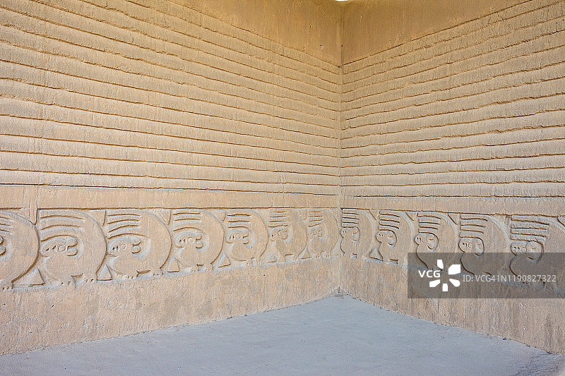 秘鲁昌昌考古遗址图片素材