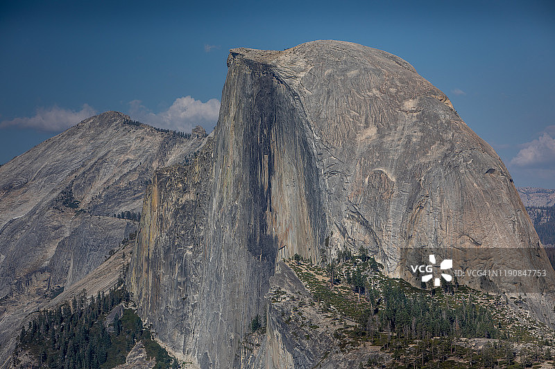 约塞米蒂国家公园的半圆顶图片素材