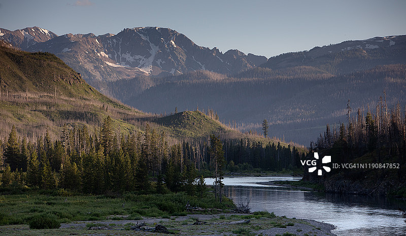 约翰·D·洛克菲勒纪念公园路蛇河图片素材