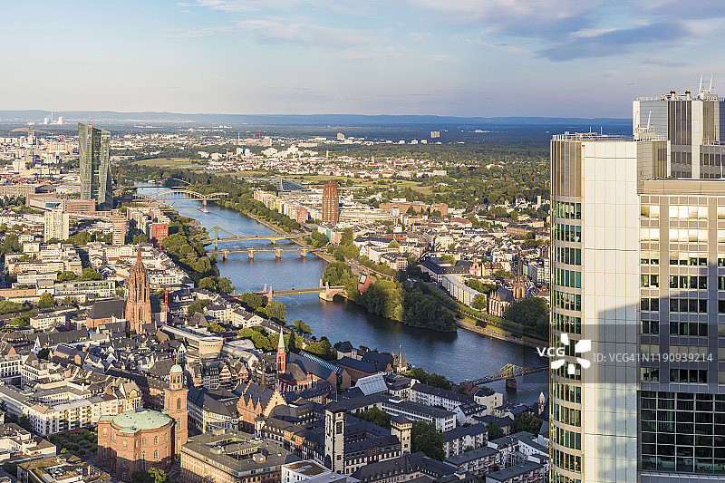 德国黑森州法兰克福城市建筑图片素材