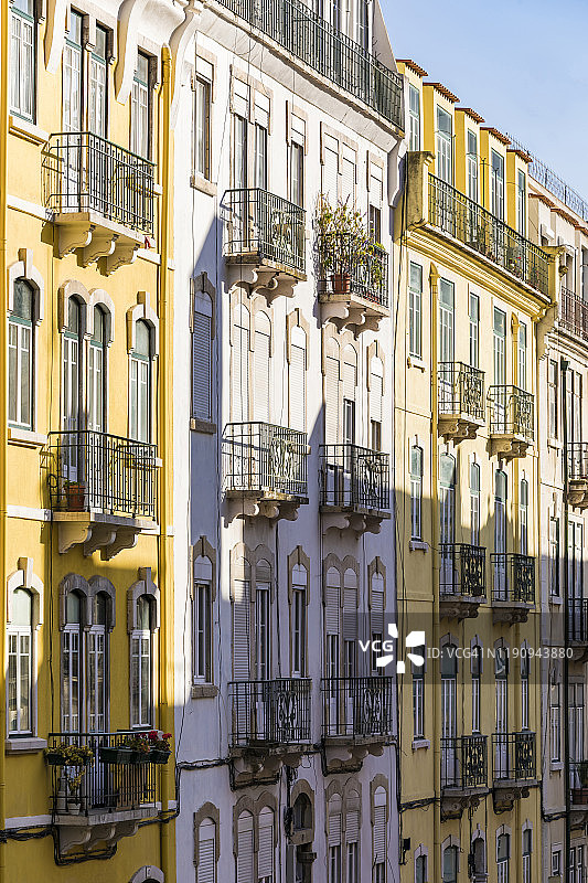 葡萄牙里斯本住宅楼外观图片素材