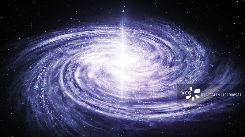 螺旋星系，插图图片素材