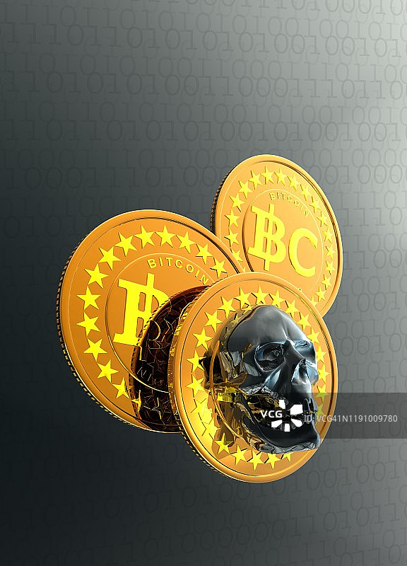 比特币，插图图片素材