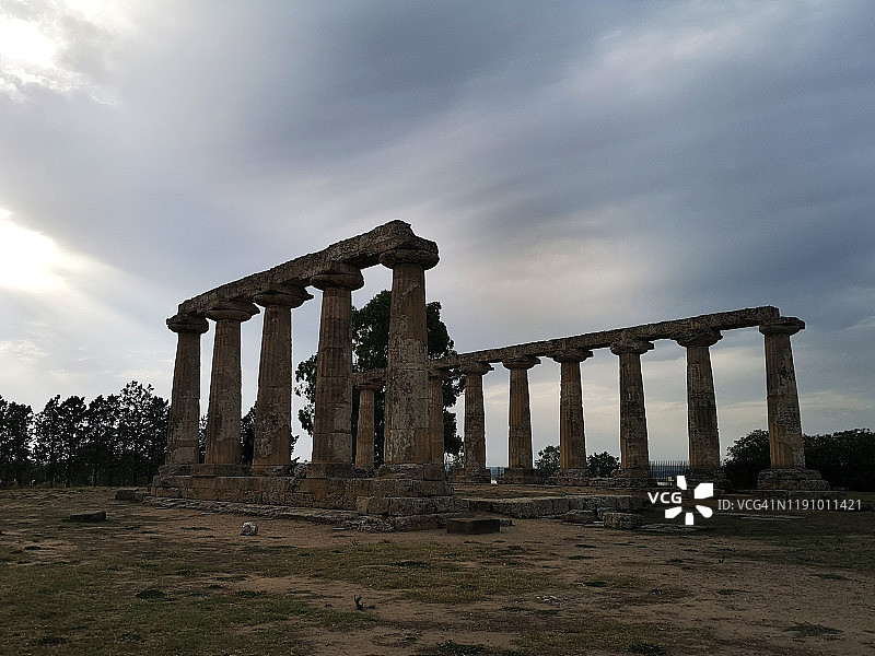 意大利马泰拉的塔沃莱帕拉蒂尼遗址图片素材