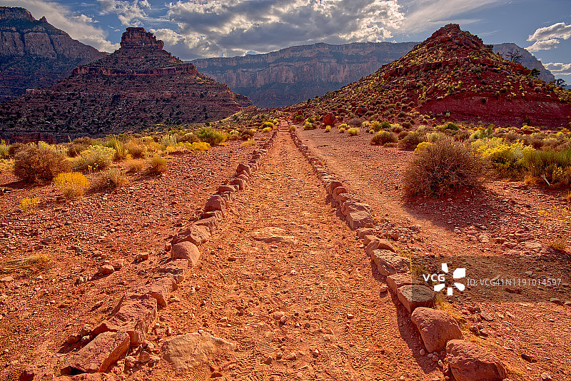 南凯巴布步道，大峡谷，亚利桑那州，美国图片素材