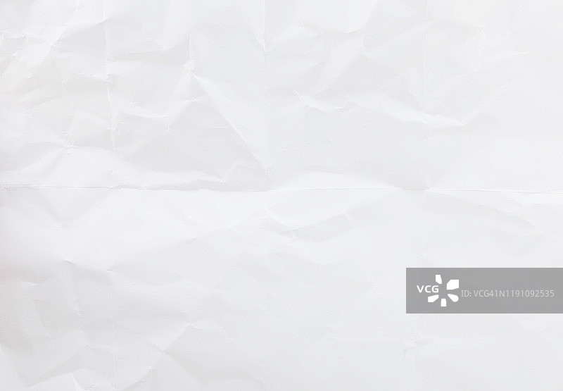 白色皱纸纹理图片素材