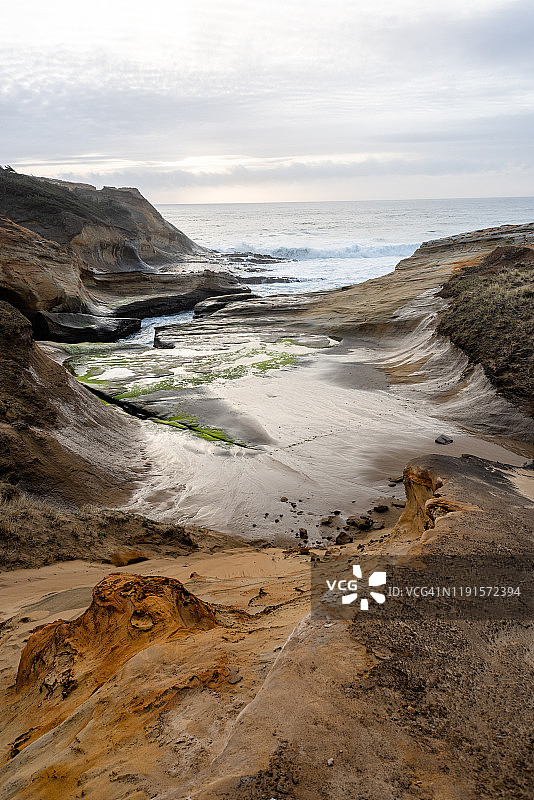 基万达海角潮汐图片素材