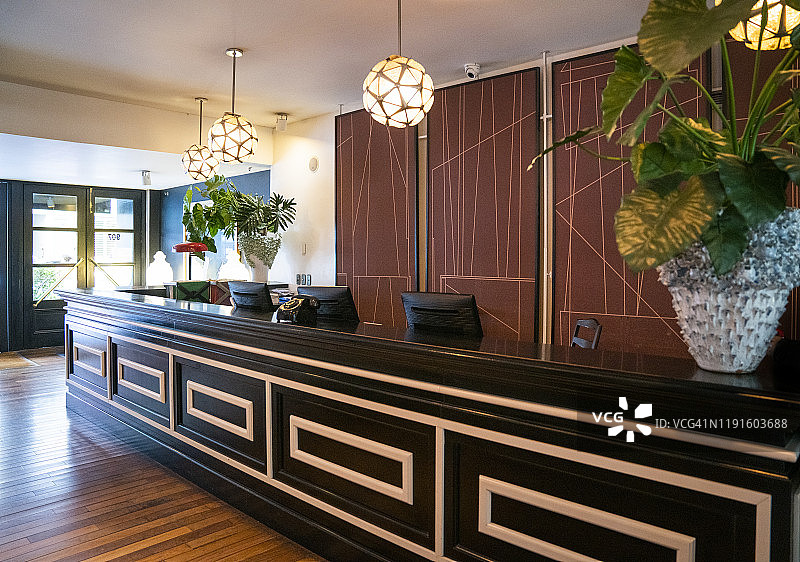 照明豪华酒店内部图片素材