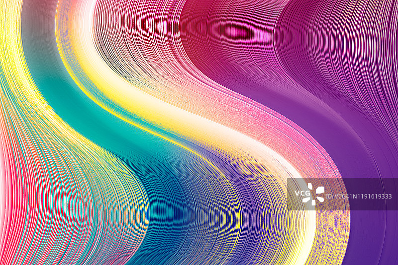 纸堆的抽象颜色渐变图片素材