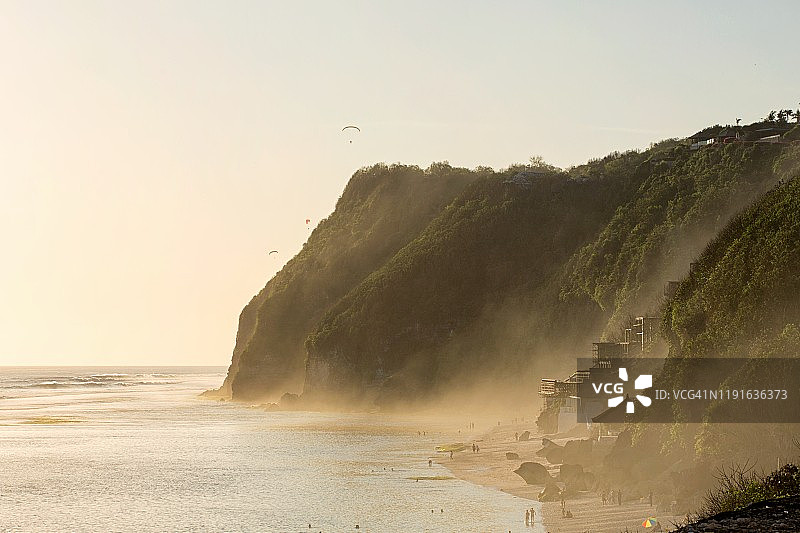 印度尼西亚巴厘岛美拉斯提海滩图片素材