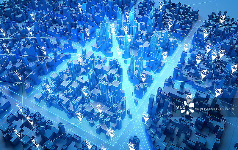 增强现实概念插画图片素材