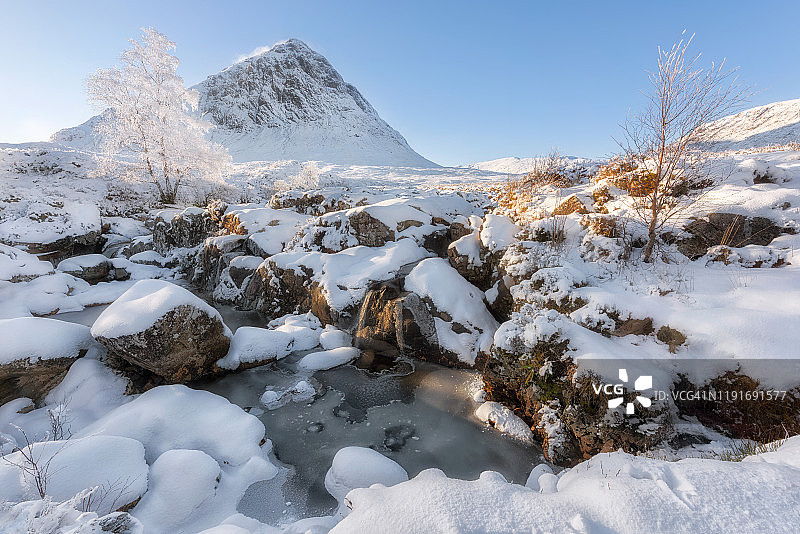 高地之冬图片素材