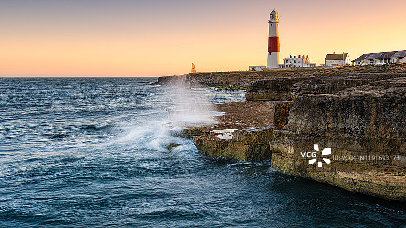波特兰比尔的日落图片素材