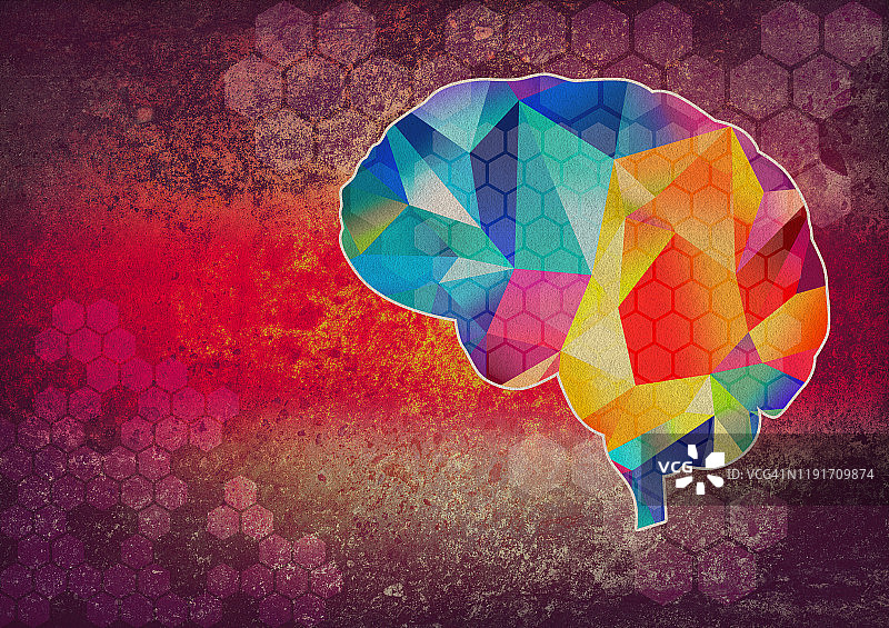 大脑图示图片素材