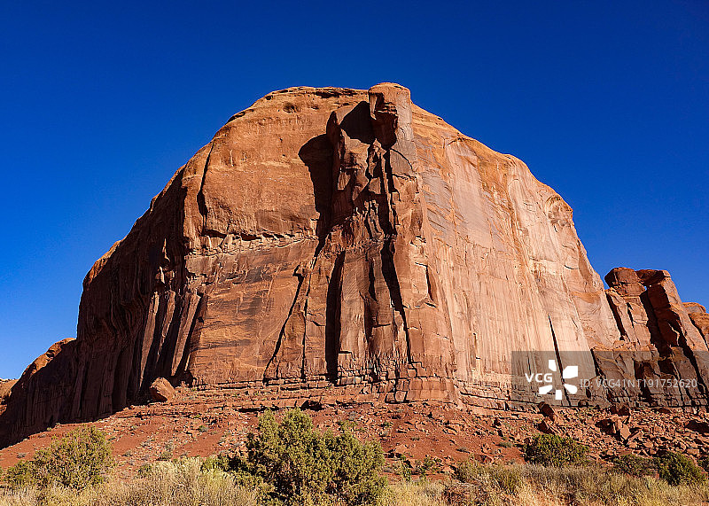 纪念碑谷纳瓦霍部落公园的矛头台地，亚利桑那州图片素材