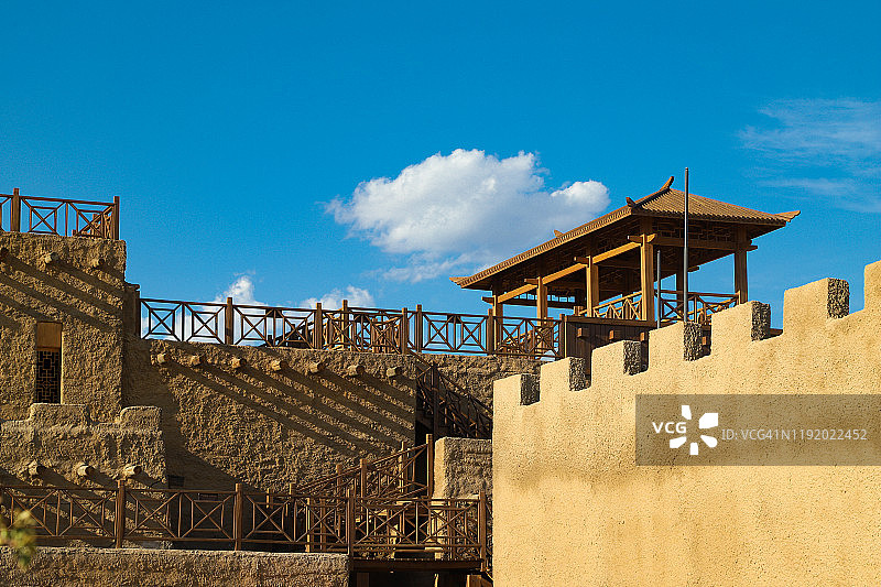 古代城市塔楼图片素材