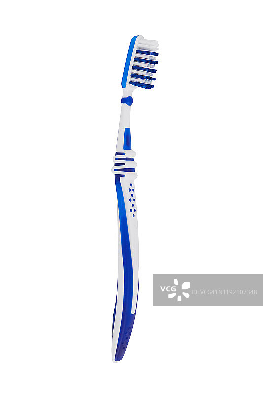 白色背景上的牙刷图片素材
