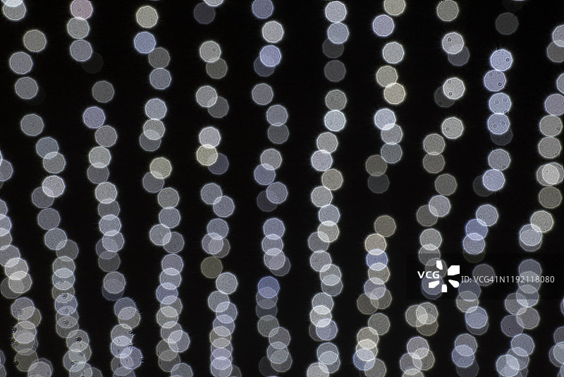 散焦的圣诞灯光背景图片素材