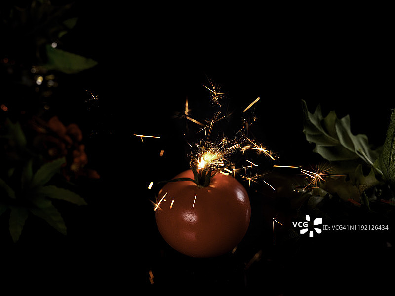 圣诞番茄图片素材