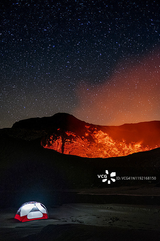 图里亚尔瓦火山图片素材