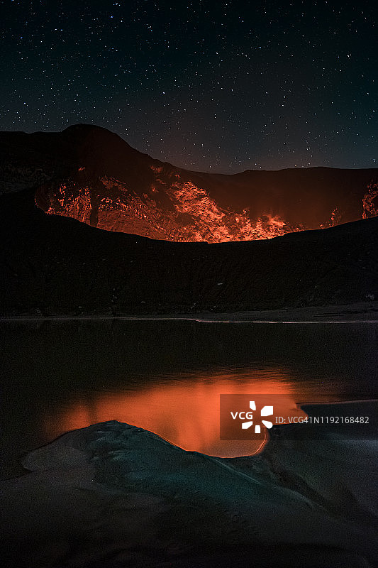 图里亚尔瓦火山图片素材