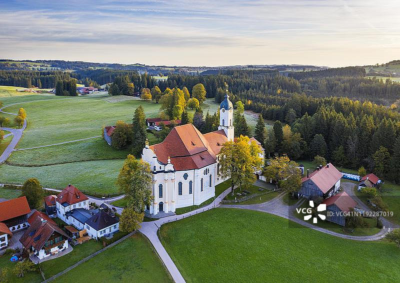 维斯朝圣教堂图片素材