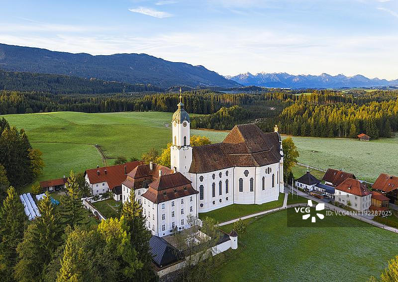 维斯朝圣教堂图片素材