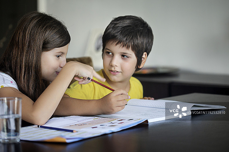 家庭作业图片素材