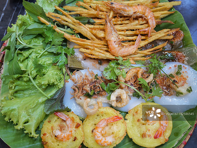 丰富的越南美食图片素材