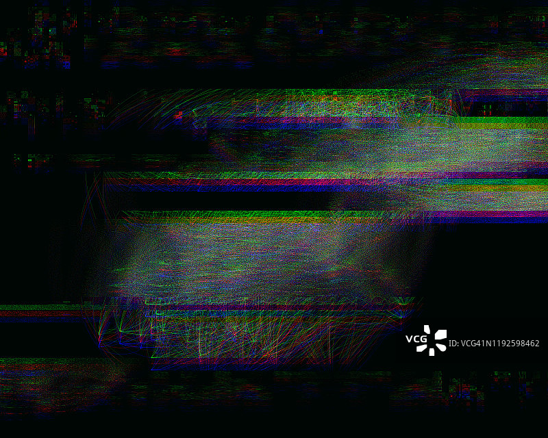 数字增强故障风格复古纹理抽象背景图片素材