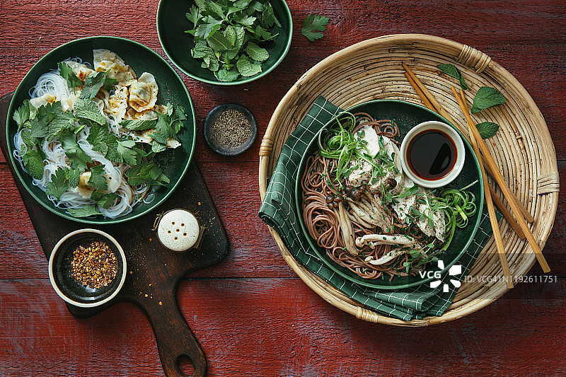 亚洲风味碗图片素材