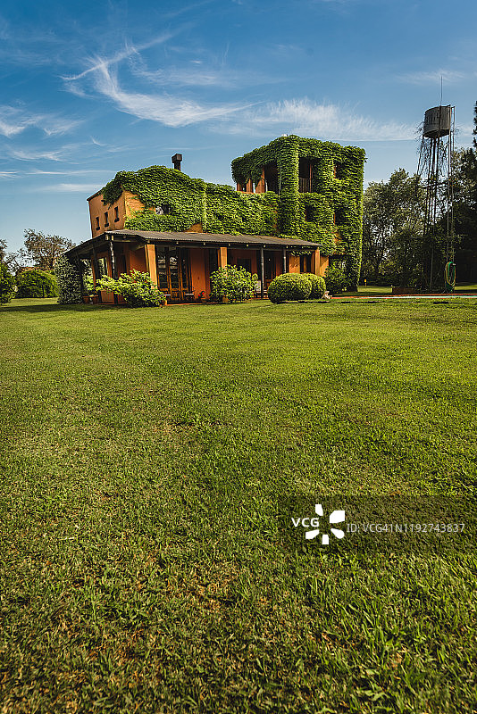 布宜诺斯艾利斯省的乡村房屋图片素材