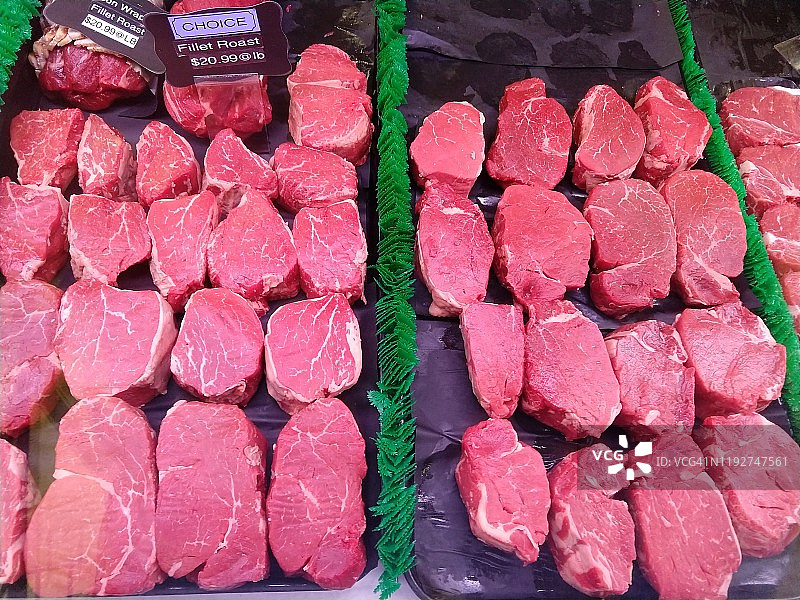 烤菲力牛肉图片素材