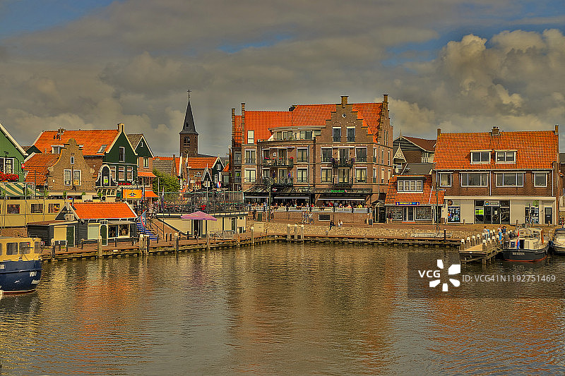沃伦丹，荷兰图片素材