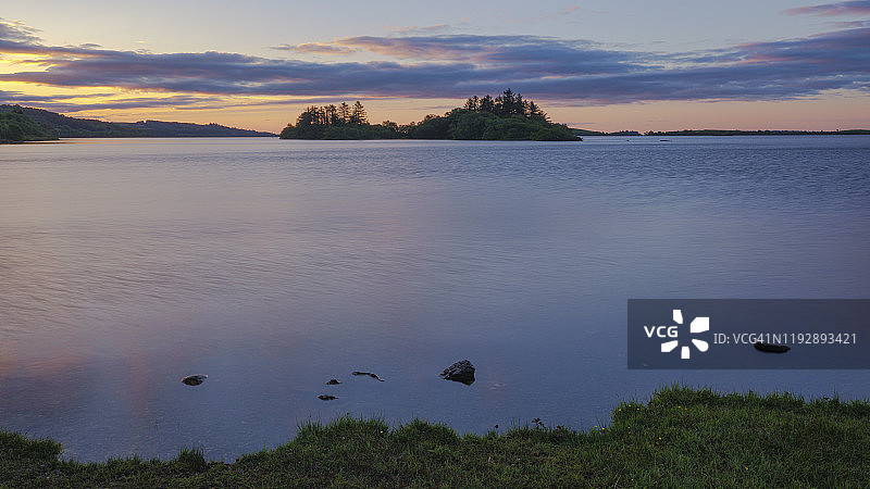 科里布湖，戈尔韦郡，康诺特，爱尔兰，欧洲图片素材