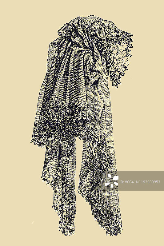 蕾丝头饰图片素材