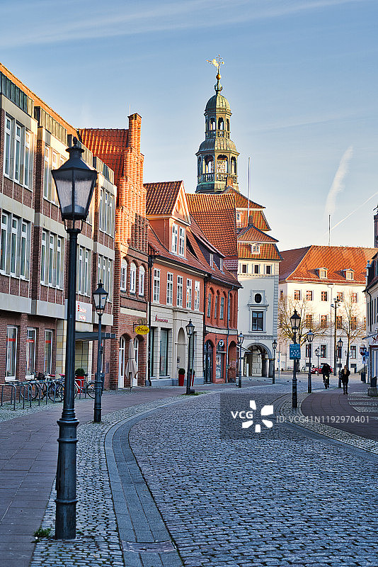 德国吕内堡老城区图片素材